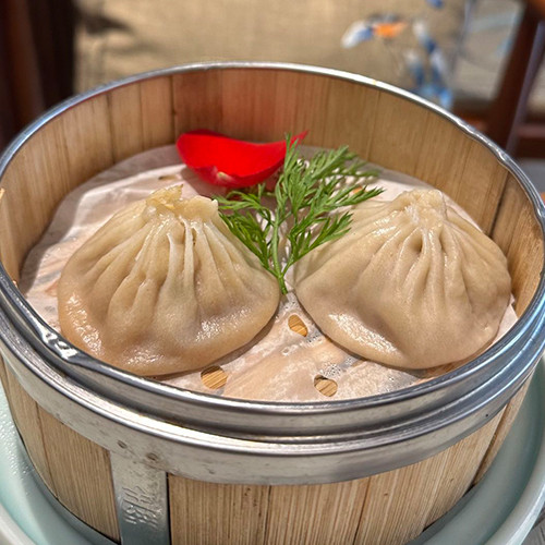 Bao de shanghai style de cerdo ibérico