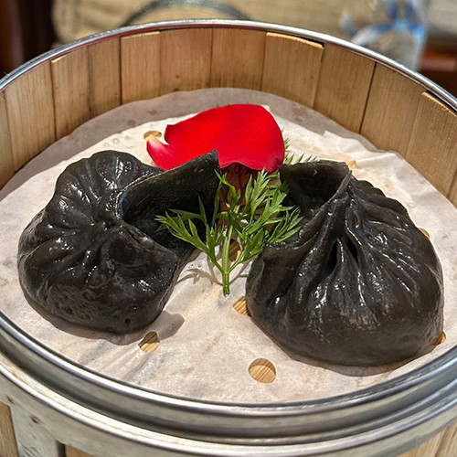 Gyoza de pato y trufa